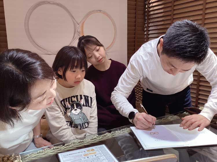 お客様お写真