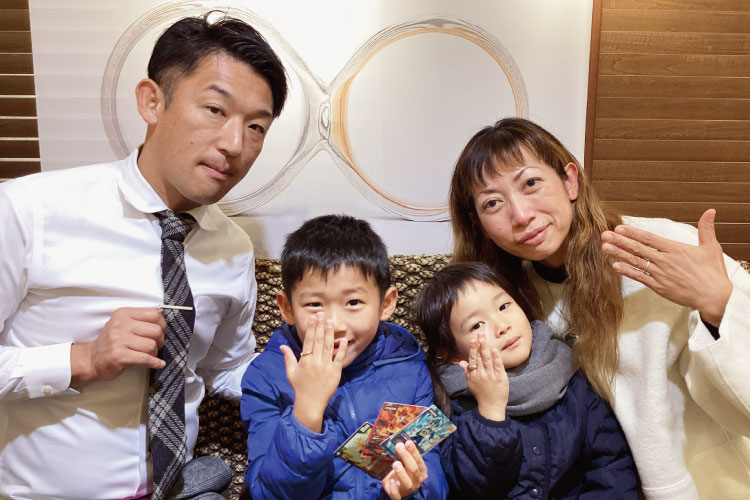 お渡しのお写真