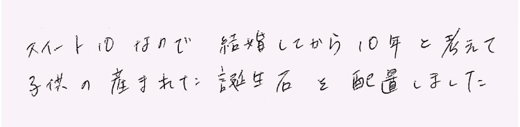 お客様のコメント