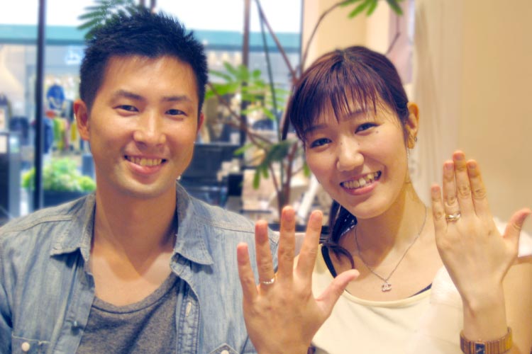 ご結婚指輪のお写真