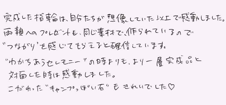 お客様コメント