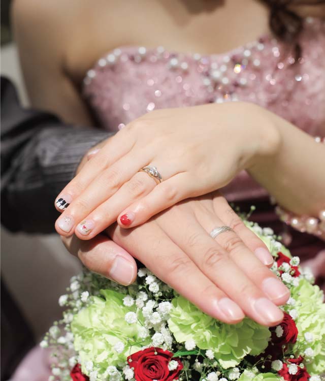 ご結婚指輪のお写真